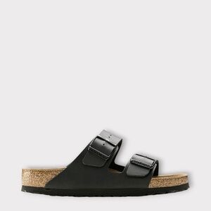 Birkenstock Arizona Soft Footbed Slide Sandals in Black 0551251